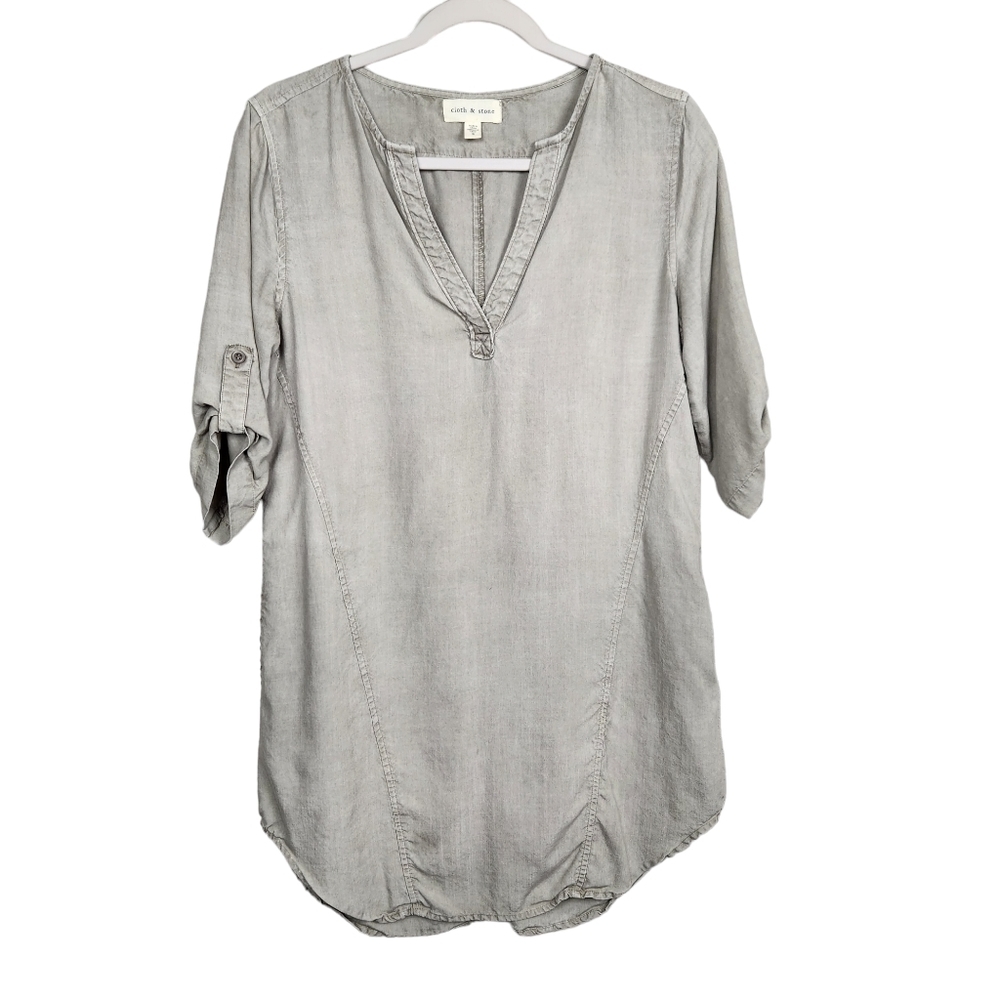 Cloth & Stone Light Khaki Dress Women's Size Small